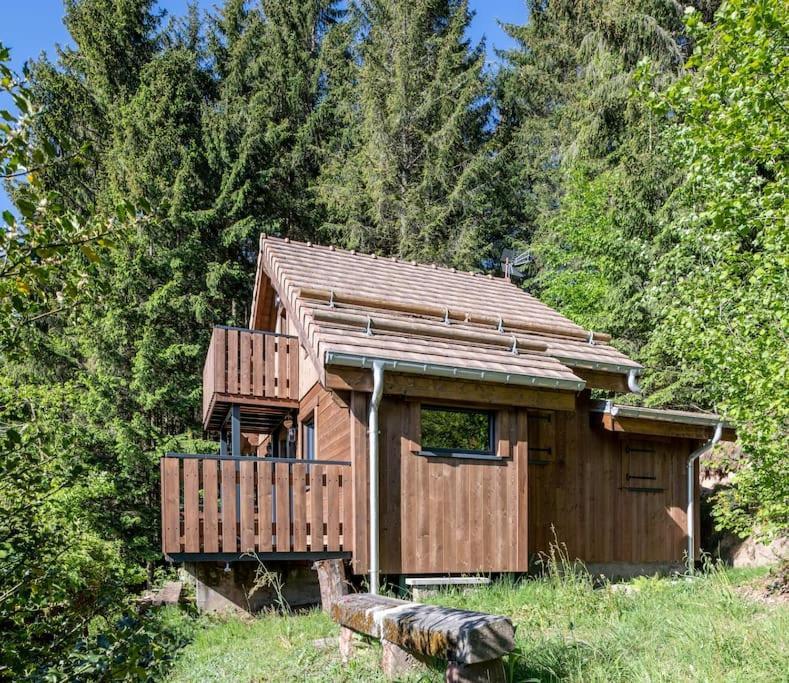 Charmant Chalet Cosy & Paisible En Pleine Nature - Refuge Idyllique Pour 5P Жерарме Екстер'єр фото
